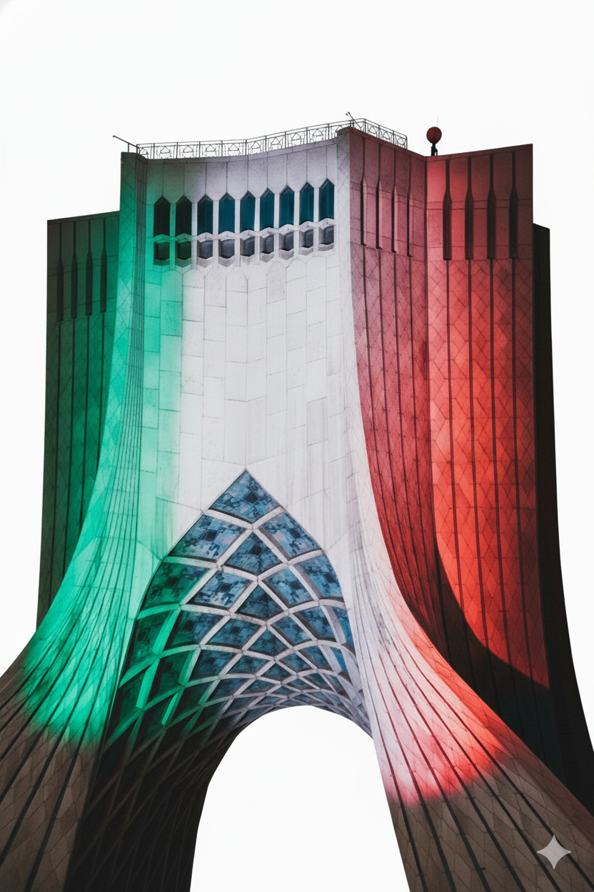 Elegant Persian dining table set with traditional dishes and decorative elements